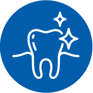 sparkling tooth icon icon