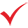 Red Checkmark